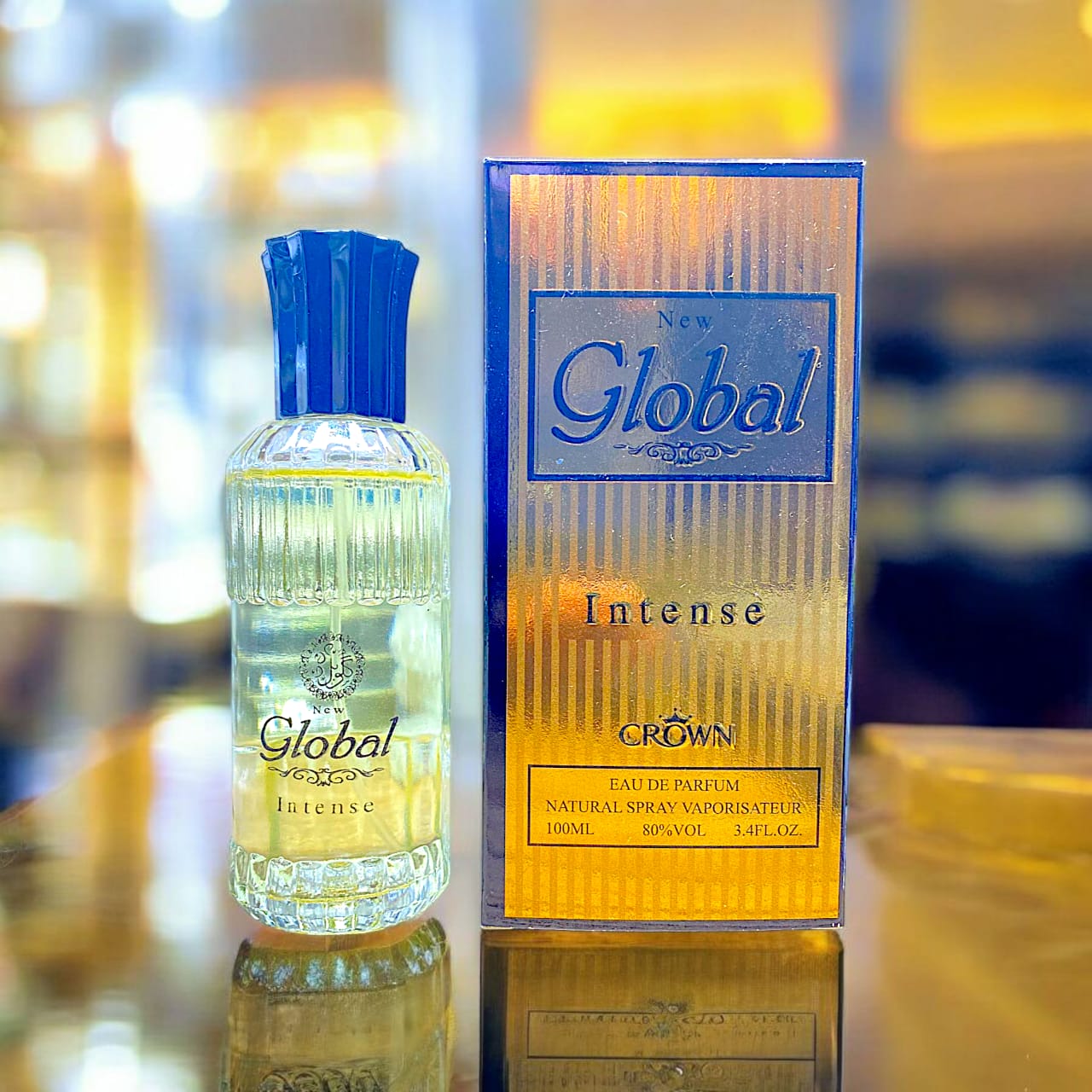 Crown Intense Men’s Perfume – 100ml Long-Lasting Eau de Parfum with 12-Hour Scent